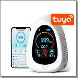 Многофункциональный Tuya Wi-Fi автономный датчик 4 в 1 - «HTI-0141-WT» Многофункциональный Tuya Wi-Fi автономный датчик 4 в 1 - «HTI-0141-WT»