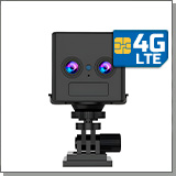 Беспроводная мини 4G IP камера 3mp JMC-VC76-4G-Dual с двумя объективами Беспроводная мини 4G IP камера 3mp JMC-VC76-4G-Dual с двумя объективами