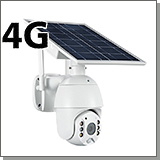 Уличная автономная поворотная 4G камера  Link Solar S11-4GS с солнечной батареей